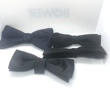 Vintage ROYAL RUST RESISTANT Bowtie Lot Men's Bow tie Black Tie Clip On