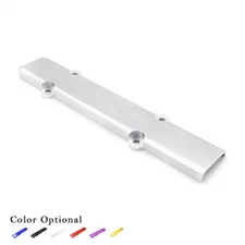 Silver Engine Spark Plug Wire Valve Cover For Honda Acura Civic B Series Vtec