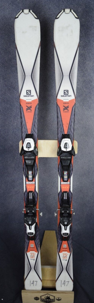 SALOMON X-DRIVE SKIS SIZE 147 CM WITH SALOMON BINDINGS | eBay