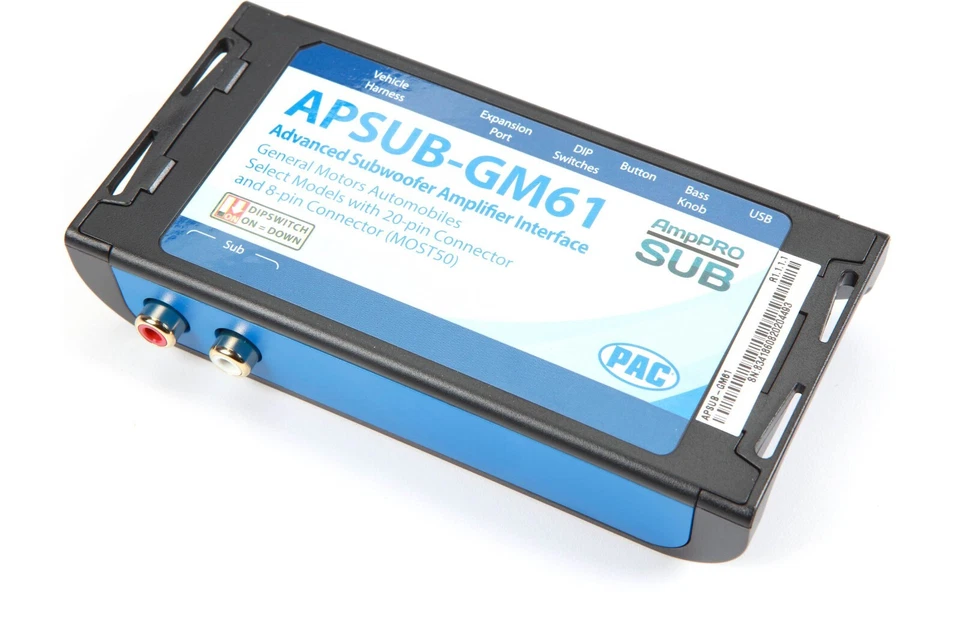 PAC APSUB-GM61 Subwoofer Amplifier RCA Interface factory system for 2014-20 GMC - Image 2 of 3