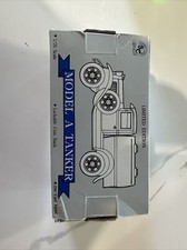 FORD MODEL A TANKER Liberty Classic DIE-CAST Coin Bank LE 1:25 Scale