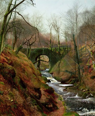 John Atkinson Grimshaw : ''March Morning'' (1800s) - Giclee Fine Art Print