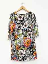 Designer ZARA Size S Floral Chic Shift Women's Dress