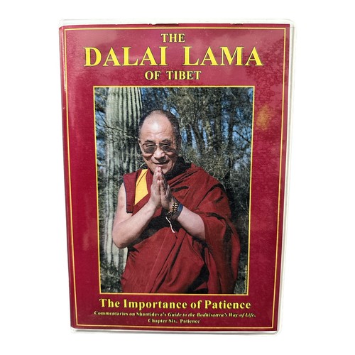 Dalai Lama of Tibet Importance Patience 8 Cassettes Arizona Teaching Audio Book