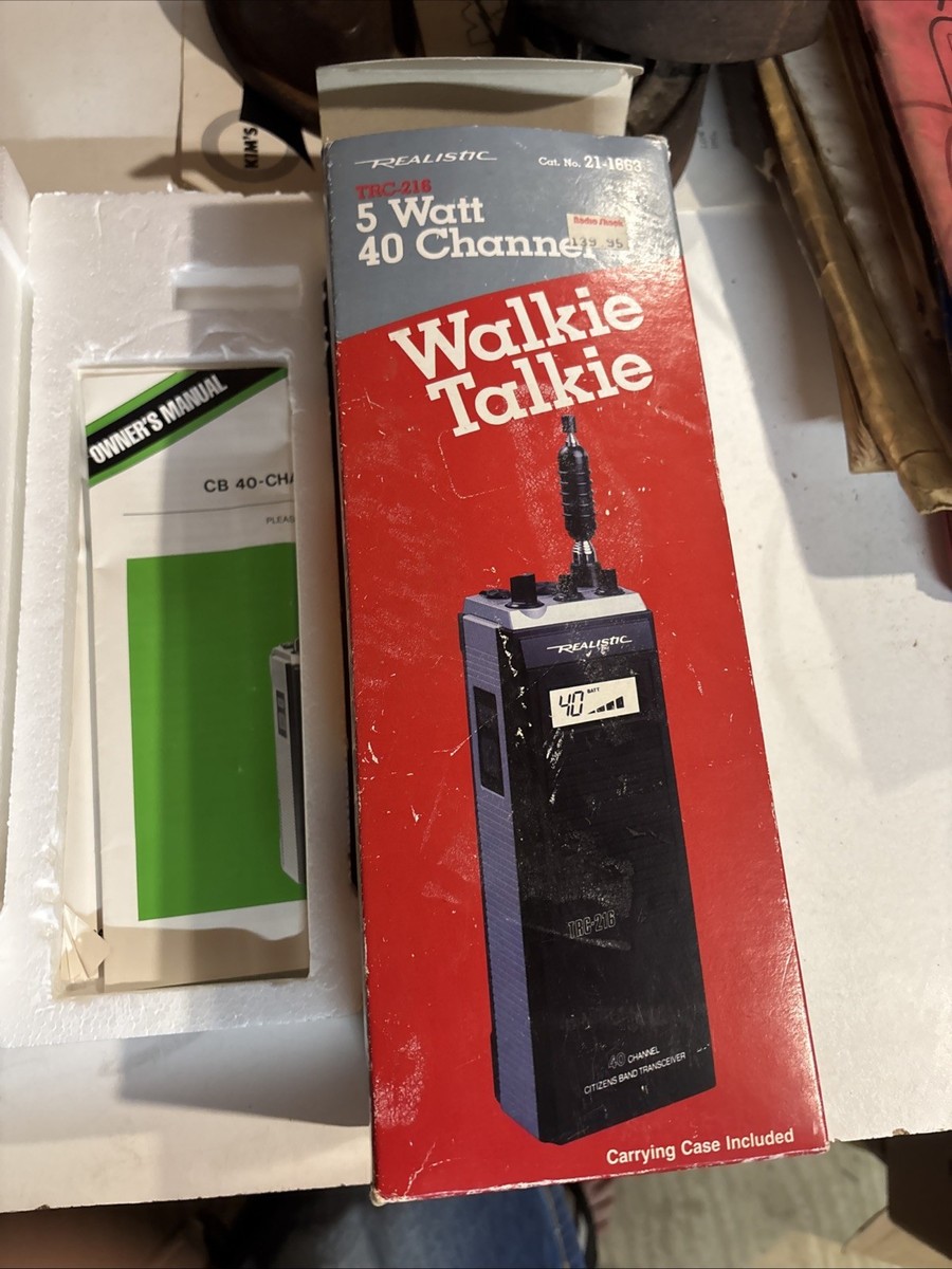 Realistic Trc-216 TRC216 40 CH Channel Citizen Band Transceiver