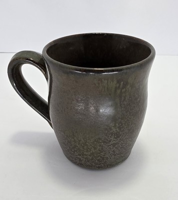 Vintage Studio Art Pottery Mug 8 oz Handmade & Hand Painted Beautiful ELNC 