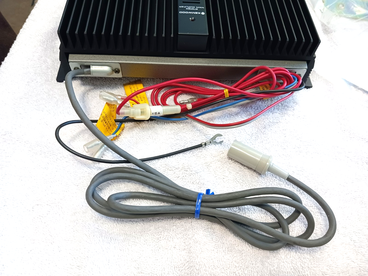RARE NEW IN BOX OLD SCHOOL KENWOOD KAC-801 44 YEAR OLD VINTAGE AMP