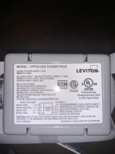 20 Amp Power Pack for Occupancy Sensors: Auto-On, Manual-On, Local Switch, Gray