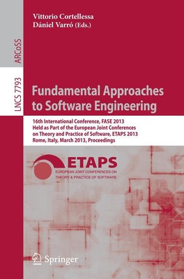 Fundamental Approaches to Software Engineering Dániel Varró (u. a.) Taschenbuch