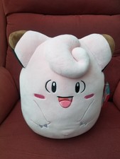 NWT Clefairy Squishmallow Plush 10" Pokemon Jazwares 2024 Pink