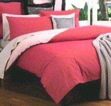 💜BOYDEN Cotton 2pc SINGLE Quilt Cover Set in Pomegranate by SHERIDAN RRP $180💜
