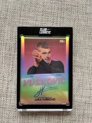 Luka Vuskovic Hyperframe On Card Autograph /50 -Club Legacys - Icons 3rd Edition