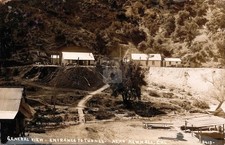 Entrance to Tunnel Newhall California CA c1910 RPPC Photo Postcard COPY