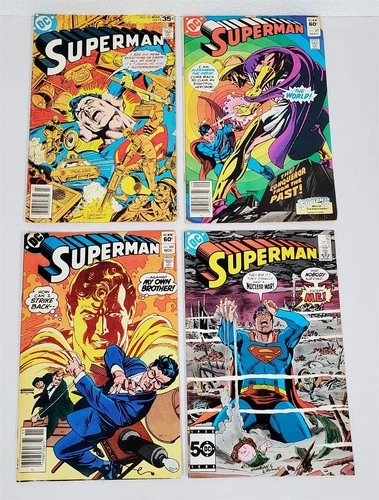 Z-937 VINTAGE 1970/80'S COLLECTION OF DC COMICS-SUPERMAN LOT!