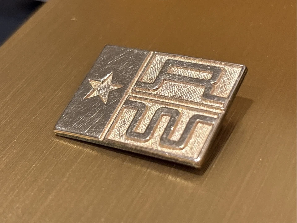 Broche/Pin James Avery 1/20 Oro 12K Relleno FEDERACIÓN DE MUJERES REPUBLICANAS DE TEXAS Foto 4 de 4