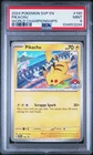 2024 POKEMON SVP EN-SV BLACK STAR PROMO #190 PIKACHU WORLD CHAMPIONSHIPS PSA 9