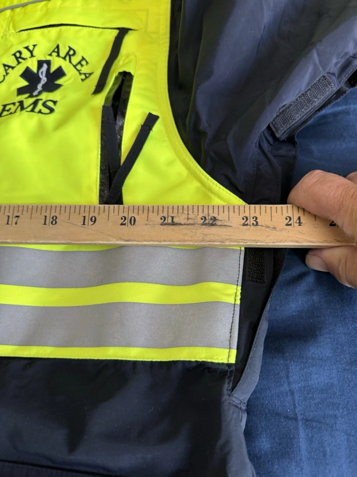Men’s Hi-Vis Responder 5.11 Tactical Jacket Yellow Size Medium - product detail image 9