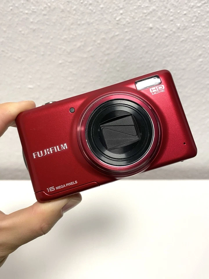 Fujifilm FinePix T400 Rot / Kompakte Digitalkamera / 16 MP / Schöner Zustand ✅ - Bild 4 von 4