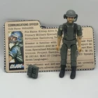 GI Joe 1982 Breaker 100% Complete Vintage ARAH Action Figure With File Card