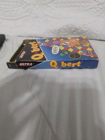 Q Bert Nintendo NES W/Box, Sleeve, Styrofoam & Cart Tested & Working