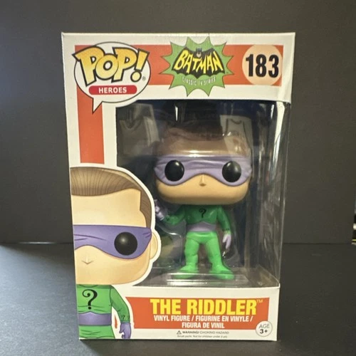 Funko Pop! Vinyl The Riddler #183 Batman Classic TV Series Figure
