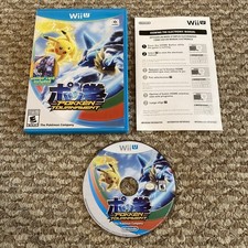 Wii U Pokken Tournament Pokemon Video Game Nintendo With Manual