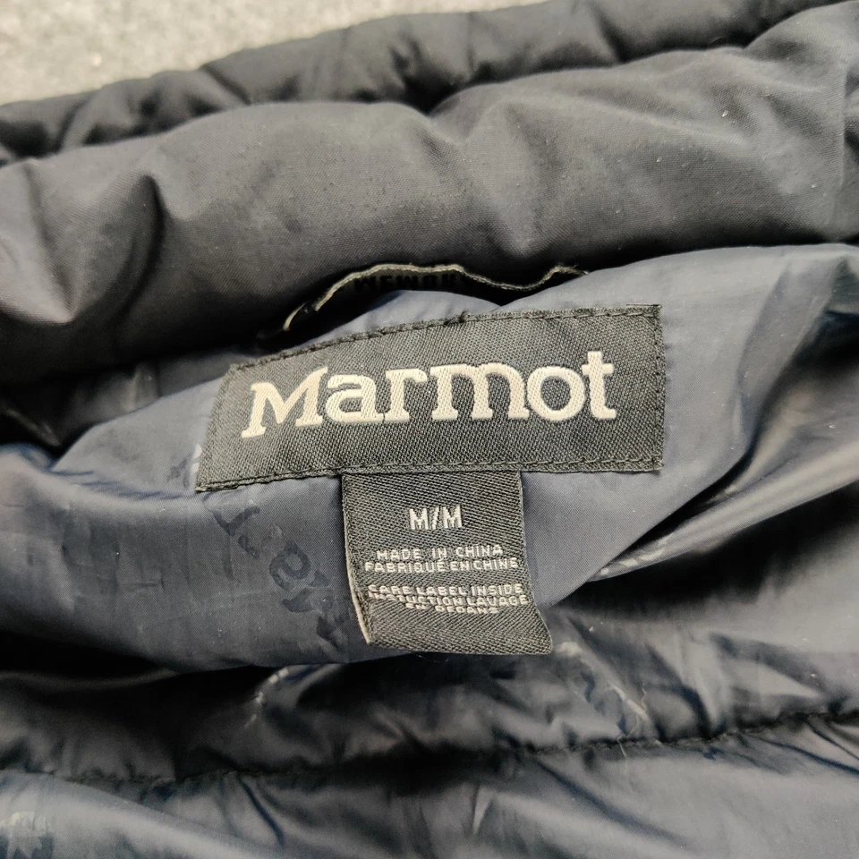 Chaqueta de Plumón Marmot Juvenil Mediana Negra 650 Relleno Niño Informal Juego Escuela Foto 4 de 4