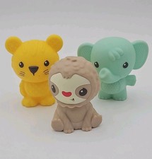 Infantino Rubber Animal Bath Tub Toys 3 - (Mi...