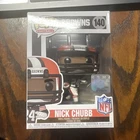 Funko NFL Football Nick Chubb Cleveland Browns Pop! Vinyl Figure #140