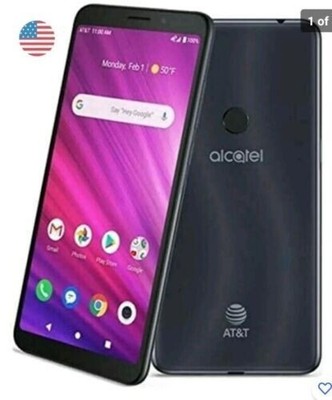AT&T Alcatel Axel AT&T 32gb Smartphone GSM Locked  Android phone MINT 5004R