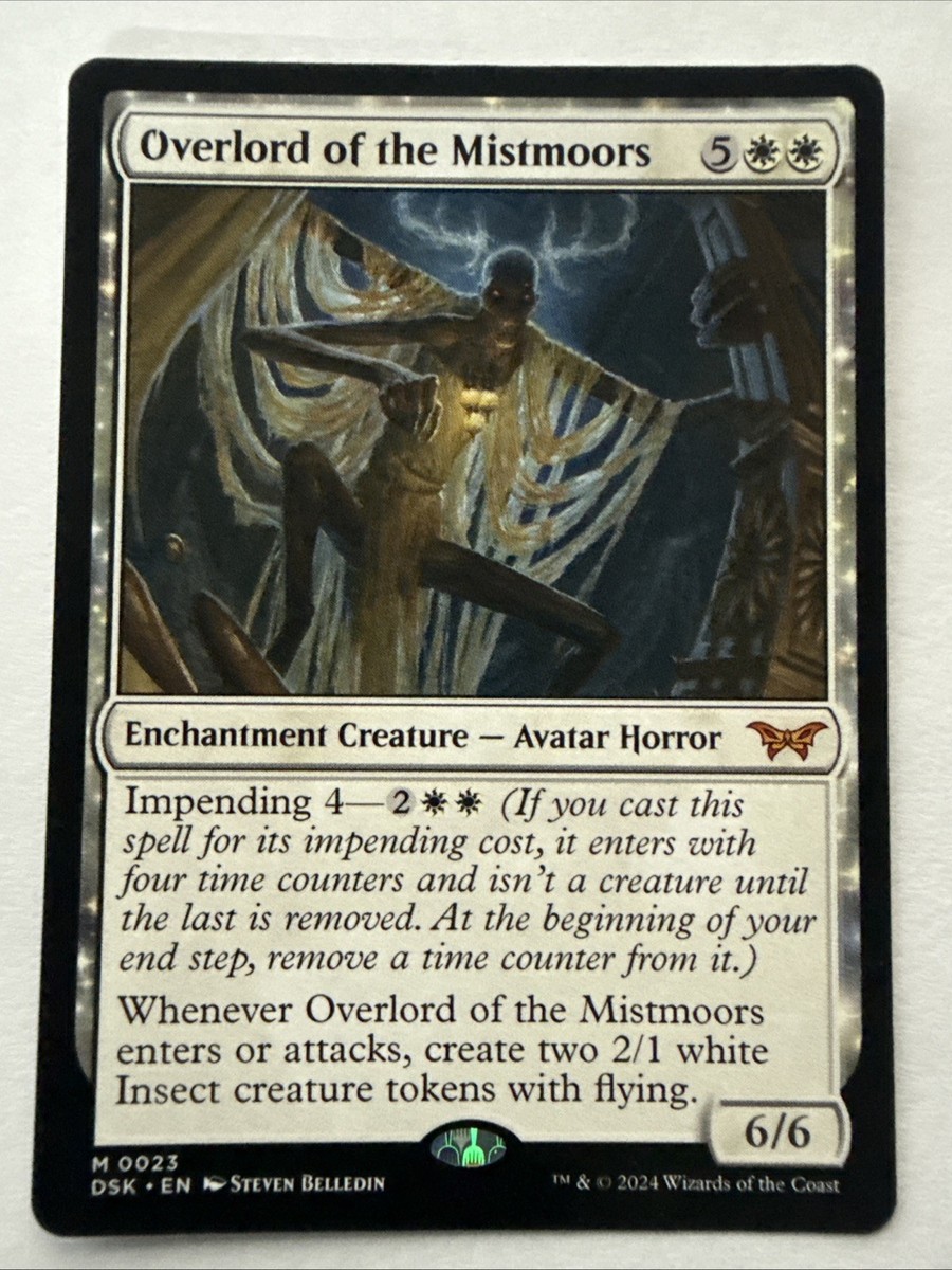 MTG Overlord of the Mistmoors 0023 Reg Duskmourn: House of Horror NM DSK | eBay MTG Overlord of the Mistmoors 0023 Reg Duskmourn: House of Horror NM DSK | eBay