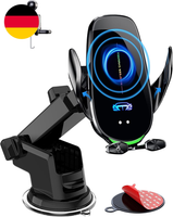15W Handyhalterung Auto Mit Ladefunktion, Kfz LadegeräT Induktive Ladestation Au