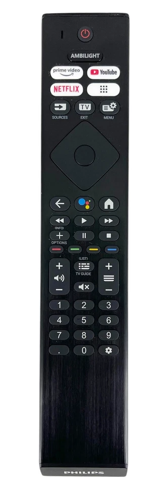 Original Philips 398GM10SEPHN0015SY SRC-4526 Ambilight Voice TV Remote Control - Image 2 of 4
