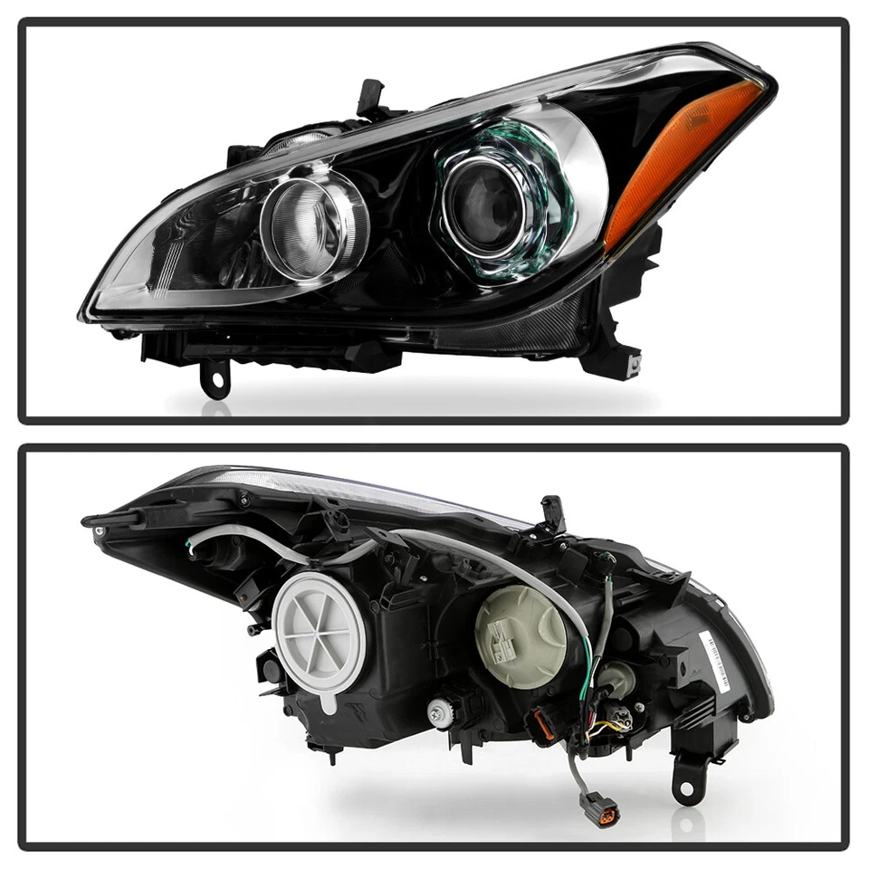 Para Infiniti M37 M56 2011-2013 HID XENON sin faros proyectores negros adaptativos Foto 3 de 4