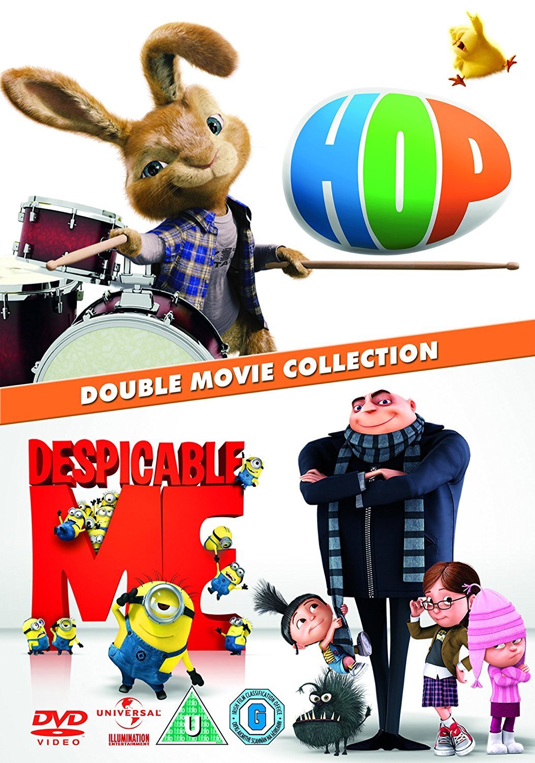 Hop/Despicable Me (DVD) Kaley Cuoco Elizabeth Perkins James Marsden