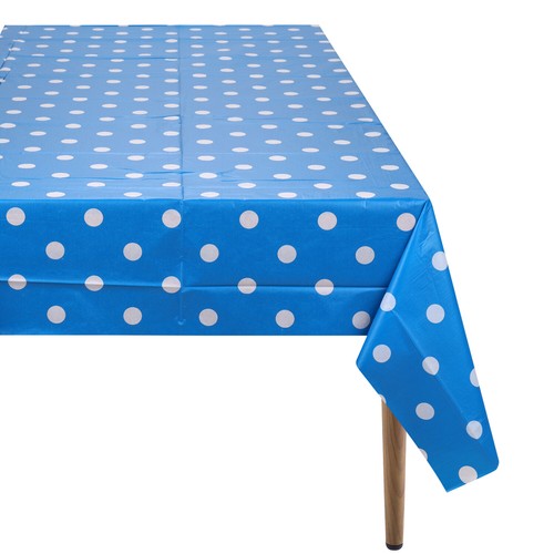 Plastic Table Cover Cloth Wipe Clean Party Tablecovers Cloths Round or Rectangle - Picture 26 of 139