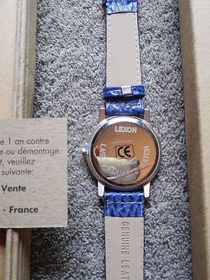 Montre Publicitaire Renault Par Lexon - Occasion Fonctionnelle - Boîte D'Origine