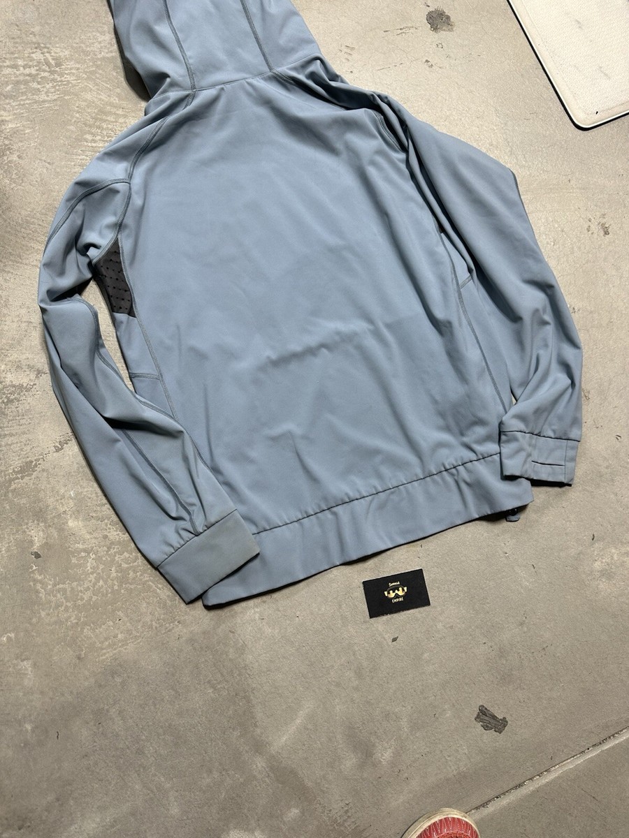 Nike SB Snowboarding Enigma Softshell Hoodie Mens Size M Grey