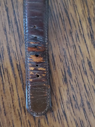 Vintage Croton Aquamatic Automatik Lederband Herrenuhr - läuft - Bild 5 von 10