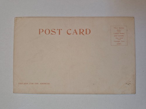Vintage Postkarte alter Fischer macht sich bereit für die Reise AA13 - Bild 2 von 2