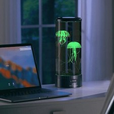 LED Jellyfish Lamp - Aquarium Bedside Night Light - Atmosphere Mood Light