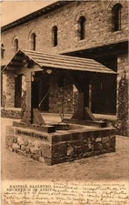CPA AK Saalburg Kastell, Brunnen inm Atrium GERMANY (931338)