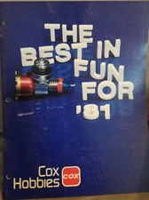 Cox The Best in Fun for '81, Power Modeling 1981 Product Catalog, 16 pgs