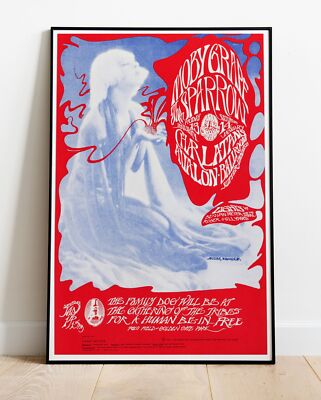 Moby Grape der Spatz 1967/XXL Poster - 36''x24'' (#1692)