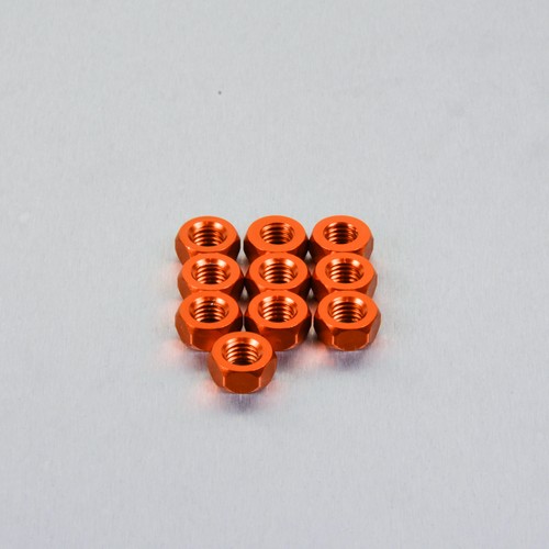Kit 25 Bulloni E Dadi M6 In Lega Di Alluminio Arancione Per Moto E Auto – Testa Esagonale, Anticorrosione, Design Accattivante