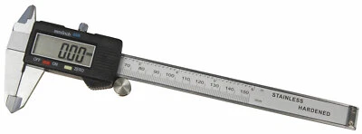 MCPOWER Digitaler Messschieber Messlehre Schieblehre mit LCD Display Caliper 0-150 mm