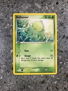 Pokemon TCG Cards Bulbasaur 55/112 FireRed & LeafGreen FRLG NM