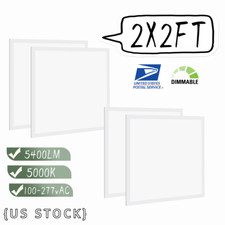 2X2FT LED Flat Panel Light 5000K, 45W 5800LM AC100-277V, LED Drop Ceiling Lights