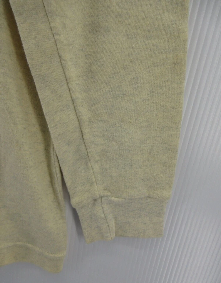 Camiseta DE COLECCIÓN Saks Fifth Avenue Hombres Pequeña Beige Ropa Real Años 80 90 * Foto 3 de 4