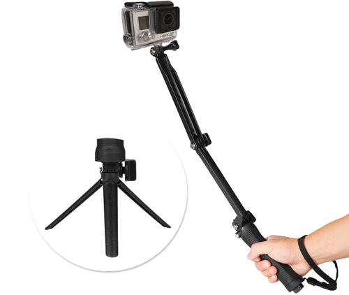 New 3-Way Adjustable Bracket Hand Grip Arm Camera Mount for GoPro Hero ...